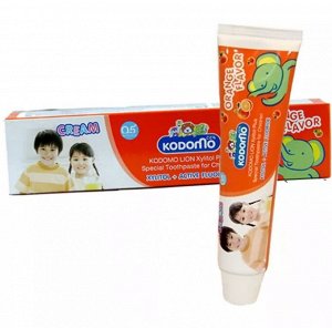 "Кодомо" Зубная паста 80гр "Апельсин" (Orange)