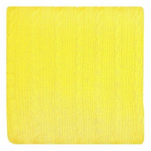 Плед вязаный "Yellow", 130х180 см, 87-V036/1