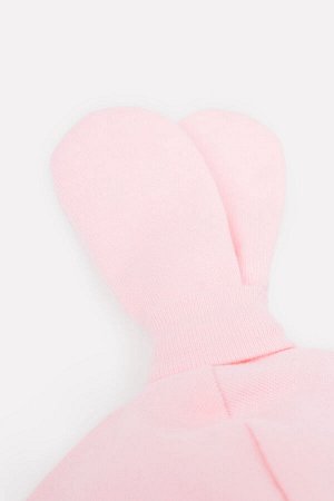 Шапка для девочки Crockid К 8091 карамельно розовый (звери линейки)