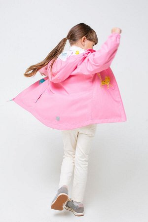 Куртка Цвет: розовый; Утеплитель: без утеплителя; Вид изделия: Изделия из мембраны; Рисунок: розовый; Сезон: Весна-Лето
Куртка для девочки без утеплителя. Рекомендованный температурный режим: от +15 