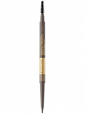 EVELINE Micro Precise Brow Pencil Водостойкий карандаш для бровей №01 Taupe