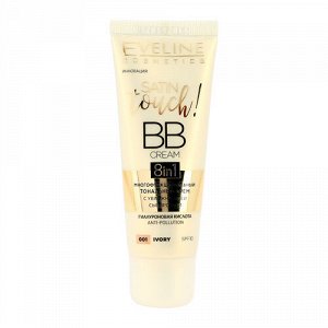 SATIN TOUCH BB CREAM 8в1 Тон. крем 001 IVORY с увлажняющей сывороткой 30мл