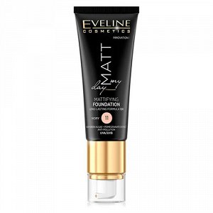 EVELINE MATT My Day Тональный крем с матовым эффектом 11-IVORY 40мл (*3*24)