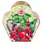 Чай HILLTOP в подарочном самоваре &#039;ЯГОДНОЕ ИСКУШЕНИЕ&#039; ж/б 100 г 1 уп. х 12 шт. *