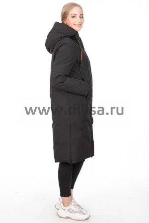 Пальто Towmy 3309_Р (Черный/Оранж 010)