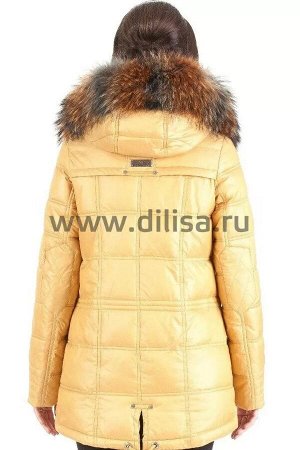 Куртка с мехом Mishele 9515-1_Р (Горчица H16)