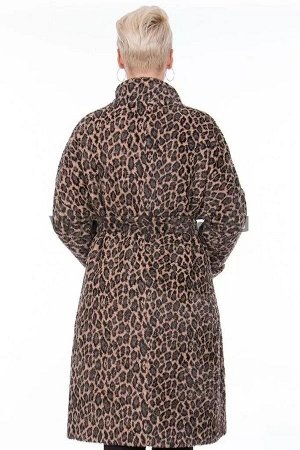 Пальто Tazetta 15054-3_Р (Бежевый леопард 289)