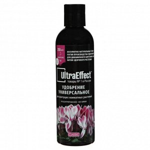 Удобрение жидкое для цветущих комнатных растений UltraEffect Classic, 250 мл