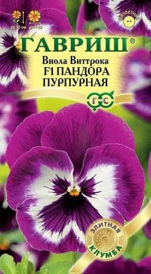 Виола Пандора пурпурная F1 Виттрока (Анютины глазки)* 5 шт. серия Фарао  DH