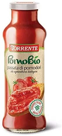 Помидоры "La Torrente" ( PomoBio) Перетертая помидорная мякоть 700г. (ст/б) 1/12