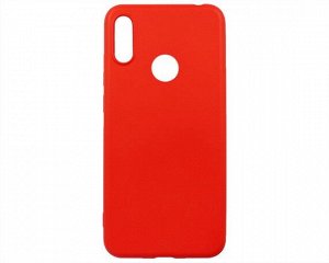 Чехол Honor 8A/8A Pro/Y6s/Y6 2019/Y6 Prime 2019 Microfiber (красный)