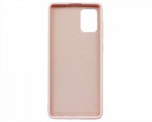 Чехол Samsung A71 A715F 2020 Microfiber (розовый)