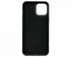 Чехол iPhone 12 Pro Max Microfiber (черный)