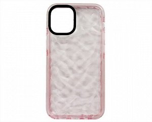 Чехол iPhone 12 Mini Алмаз 3D (розовый)