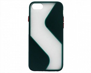 Чехол iPhone 6/6S/7/8/SE ZigZag (зеленый)