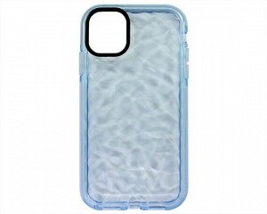 Чехол iPhone 11 Алмаз 3D (синий)