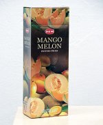 Благовония HEM шестигранники MANGO MELON Манго-дыня
