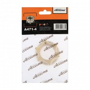 Гайка крепёжная Accoona A471-4, для установки смесителя на раковину/столешницу, М28 х 1,5