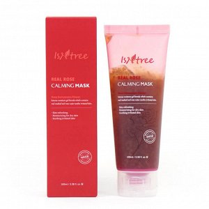 Isntree Real Rose Calming Mask Успокаивающая маска с лепестками роз, 100 мл