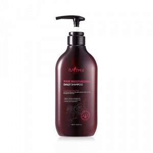 Isntree Rose Moisturizing Daily Shampoo Увлажняющий шампунь с розой и протеинами, 500 мл
