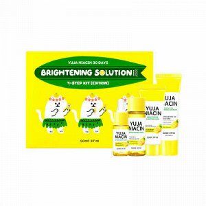 Some By Mi Yuja Niacin 30 Days Brightening Solution 4 Step Kit Набор для ухода 30/10/30/25мл