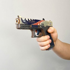 Пистолет «Глок» из игры CS:GO в скине «Ястреб» Arma Toys