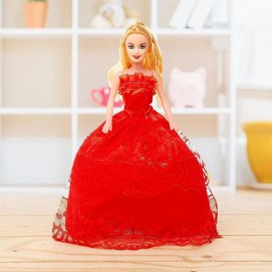 Кукла модель «Лиза» в платье, цвета МИКС