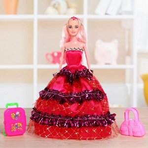 Кукла модель «Дебра» с набором платьев, с аксессуарами, МИКС