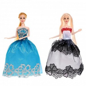 Кукла-модель шарнирная «Лили» в платье, МИКС