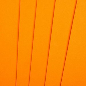 Фоамиран "Светло-оранжевый" 2 мм (набор 5 листов)МИКС формат А4