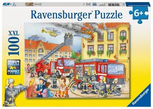 Пазл Ravensburger «На пожаре», 100 эл.