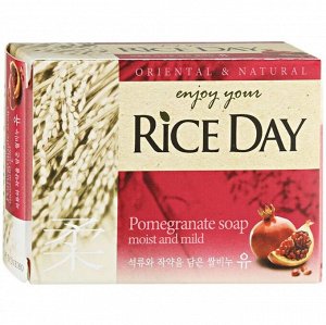 CJ LION "Rice Day" Мыло туалетное 100гр "Гранат и Пион"