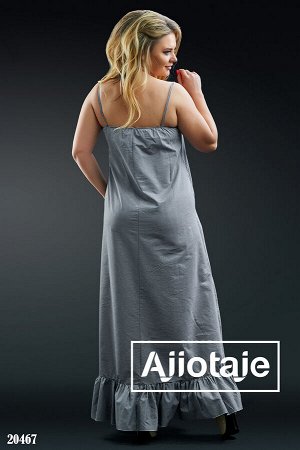 Ajiotaje Платье в стиле slip dress в полосочку