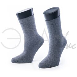 Мужские носки "100% хлопок" хлопок темно-серый