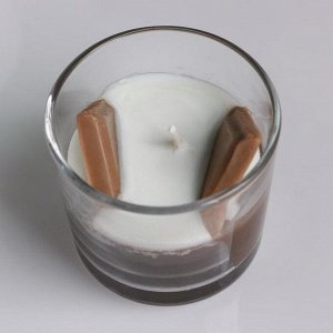 Свеча ароматическая в стакане "Шоколадное суфле", 60 гр