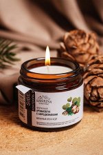 Аромасвеча с афродизиаками &quot;Мускатный орех и кедр&quot;