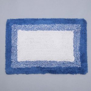 Коврик «Акварель», 40x60 см, 1250 г/м2, цвет синий