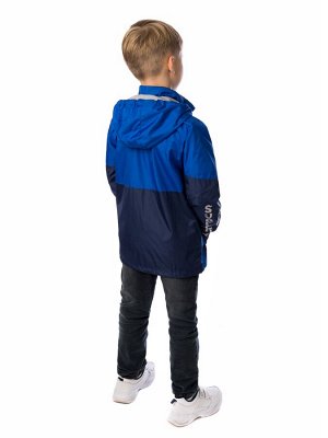 Ветровка для мальчика (синяя) арт.20-016-синий_василек