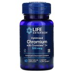 Life Extension, Optimized Chromium with Crominex 3+, 500 mcg, 60 cap/