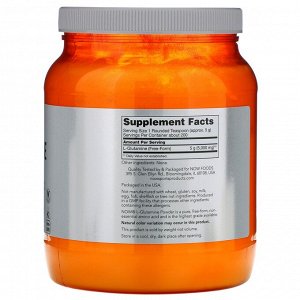 Now Foods, Sports, L-Glutamine Powder, 2,2 фунта (1 кг)