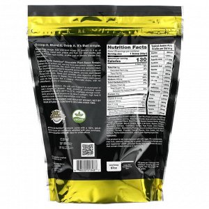 California Gold Nutrition, Растительный протеин со вкусом шоколада, веганский, легкоусвояемый, 907 г (2 фунта)