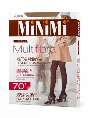 MULTIFIBRA  70 (MINIMI) /1/60/ 3D колготки из микрофибры (нейлон 6.6),с ластовицей