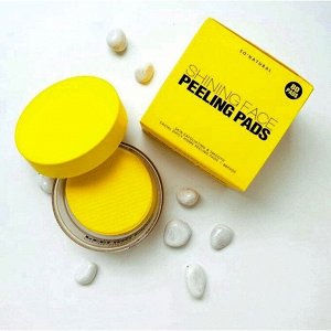 So Natural Shining Face Peeling Pads Пилинг-пэды с витамином С, 80 шт