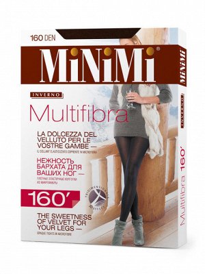 MULTIFIBRA 160 (MINIMI) /1/60/ 3D плотные колготки из микрофибры (нейлон 6.6) с комфортным поясом