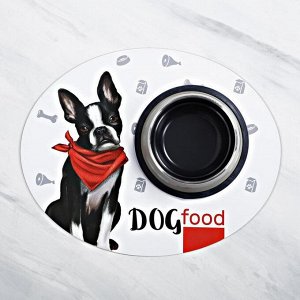 Коврик под миску Dog Food 35х28 см