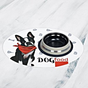 Коврик под миску Dog Food 35х28 см