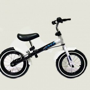 Детский 2-х колесный самокат с седлом ASE-balacebike (1/1) черно/белый