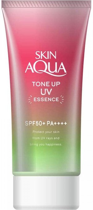 SKIN AQUA Tone Up UV Essence SPF50+PA++++ - выравнивающая тон эссенция