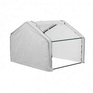 Мини-теплица, 1.25x1.4x1.15 м, стальной каркас d=16 мм, спанбонд 60 г/м²