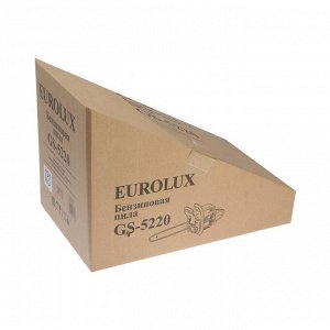 Бензопила Eurolux GS-5220, 52 см3, 2.8 л.с., 20", шаг 0.325", 76 звеньев + МАСЛО